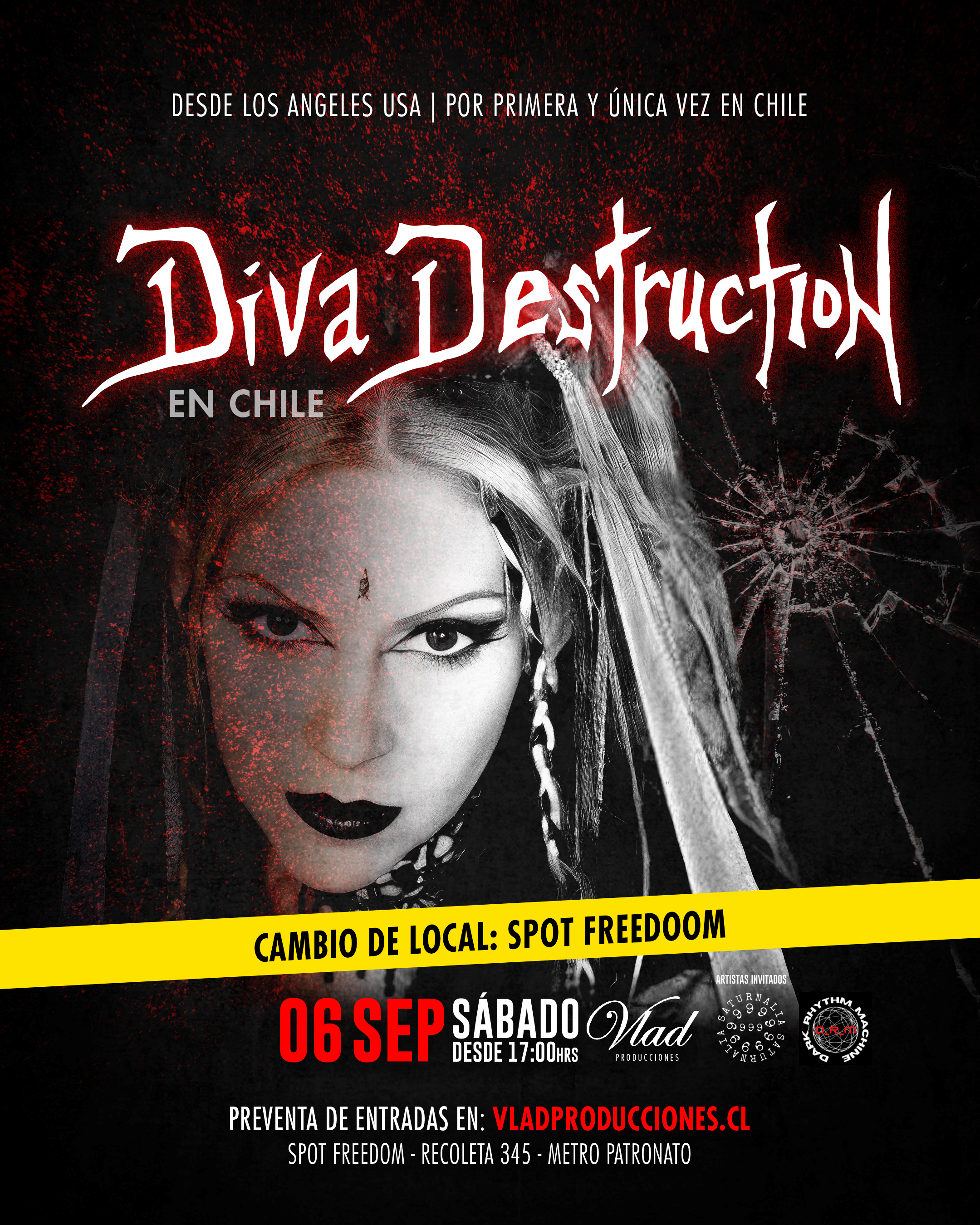 DIVA DESTRUCTION EN CHILE 2025