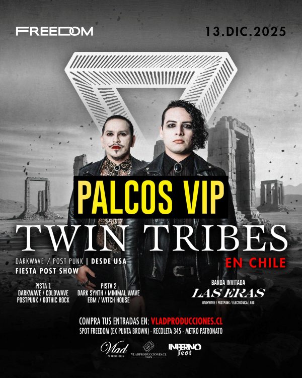 TWIN TRIBES en Chile - PALCO VIP