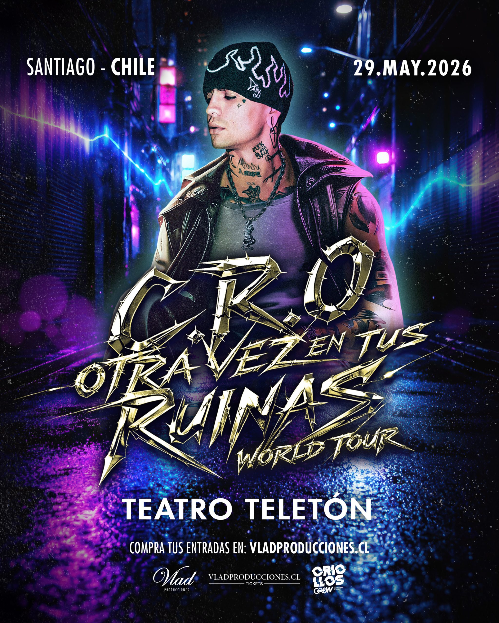 C.R.O. en Chile 2026 - Vip costado del escenario - Imagen 5