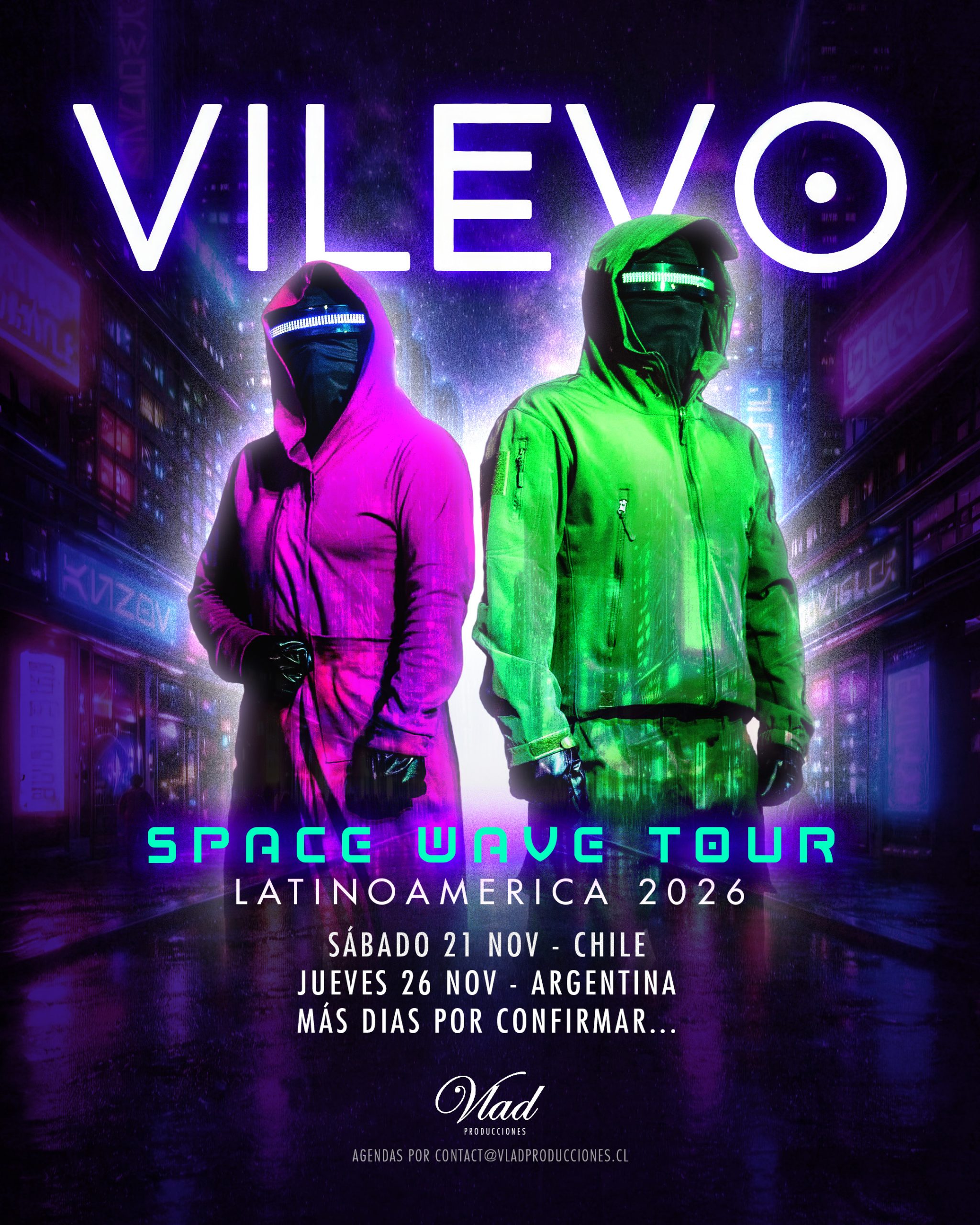 VILEVO EN CHILE 2026 - POR PRIMERA VEZ - Imagen 2